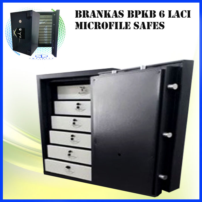 Brankas Infinity BPKB 6 Laci