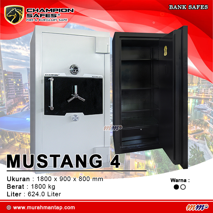 Brankas Champion Safes Mustang Size 4