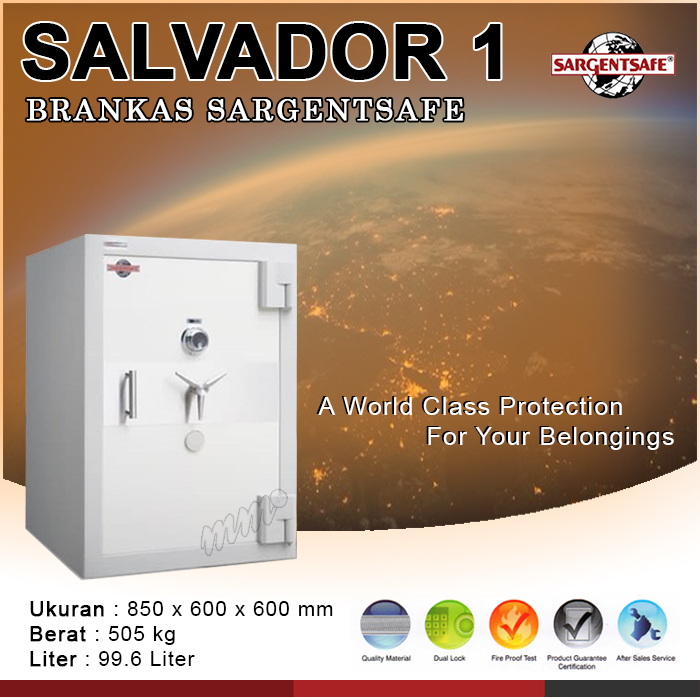 Brankas Sargentsafe Salvador Size 1