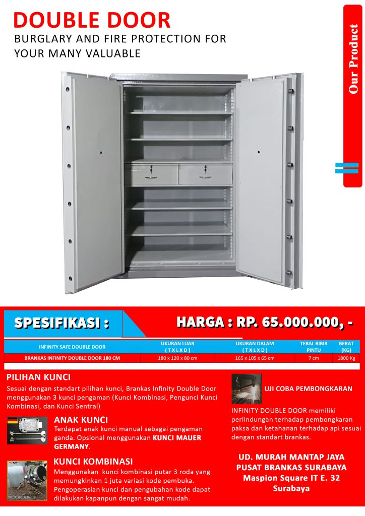 Brankas Infinity Double Door