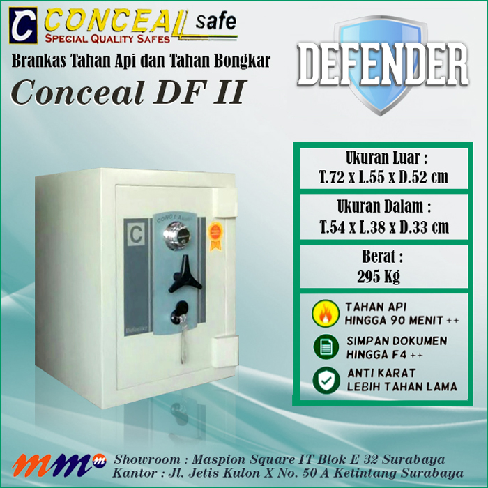 Brankas Conceal Defender Size 2