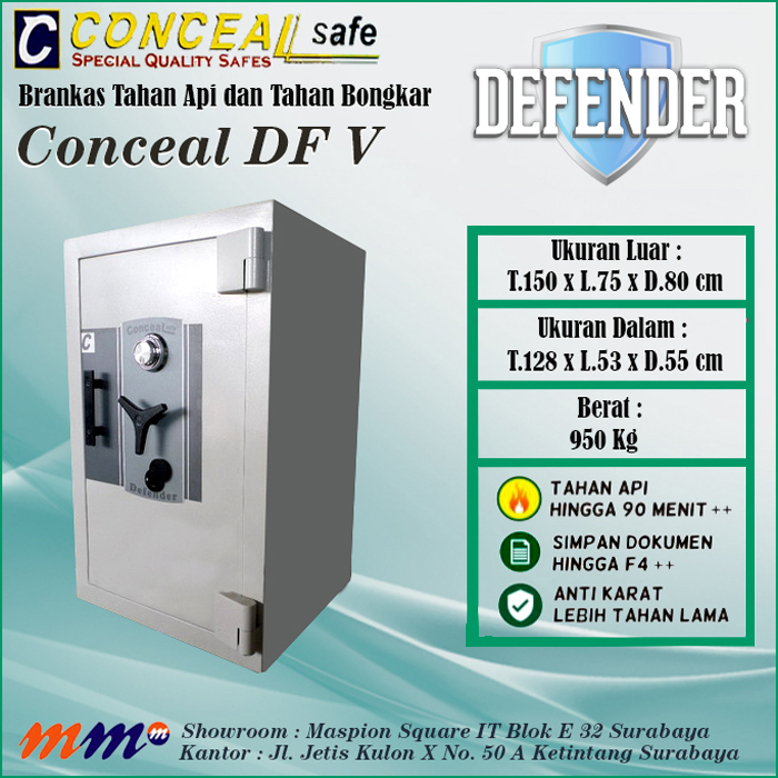Brankas Conceal Defender Size 5