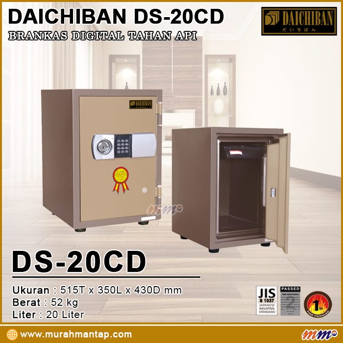 Brankas Daichiban DS- 20 CD