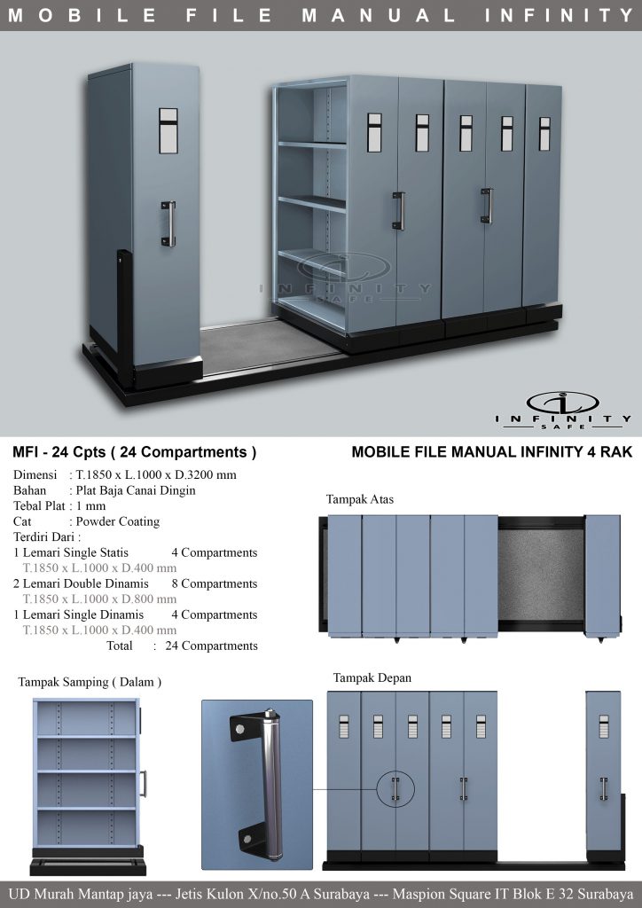 Brosur Mobile File Infinity 24 Compartment