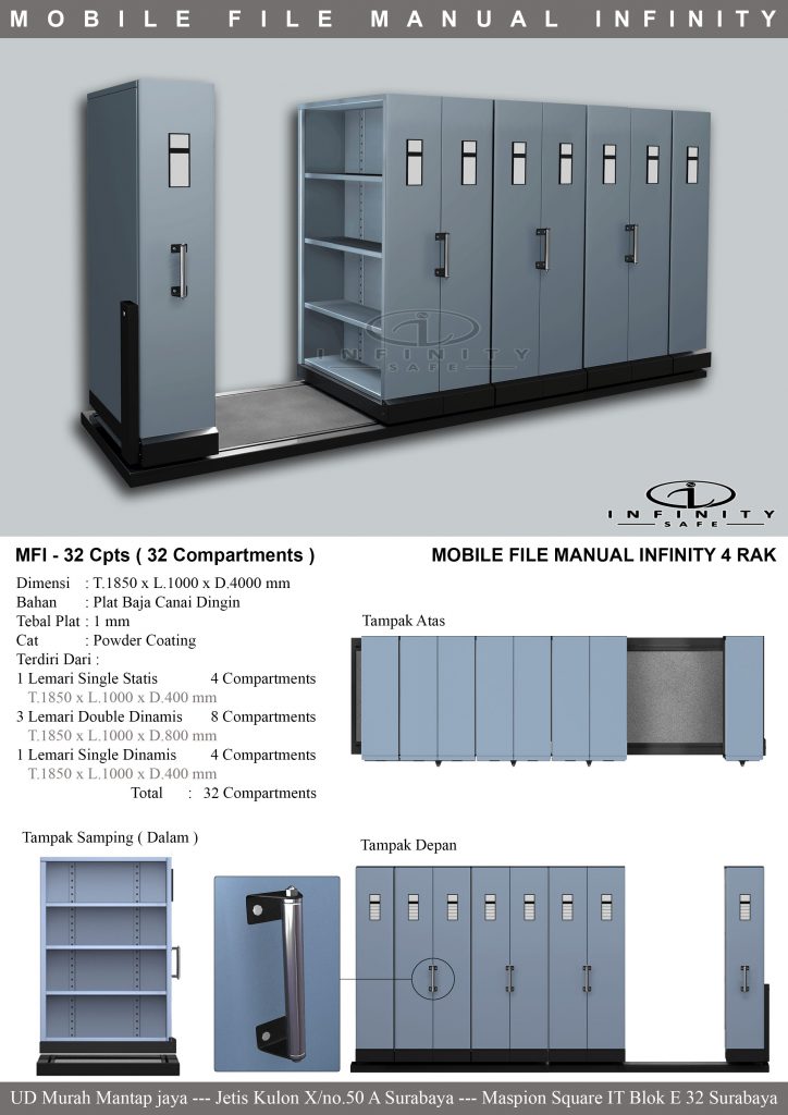 Brosur Mobile File Infinity 32 Compartment