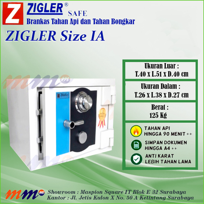 Brankas Zigler Safe Size 1 A