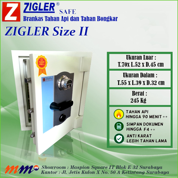 Brankas Zigler Safe Size 2