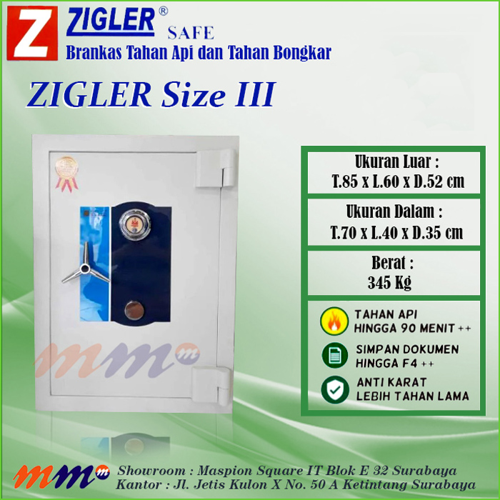 Brankas Zigler Safe Size 3