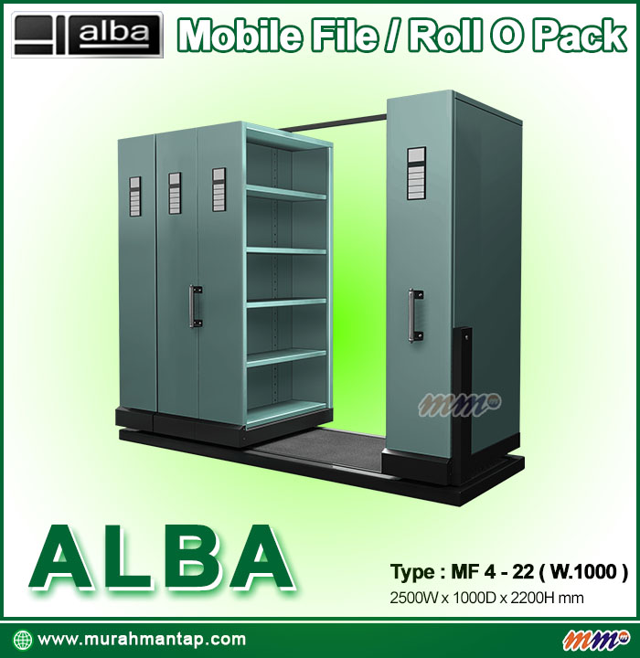 Mobile File Alba Manual 20 Compartment