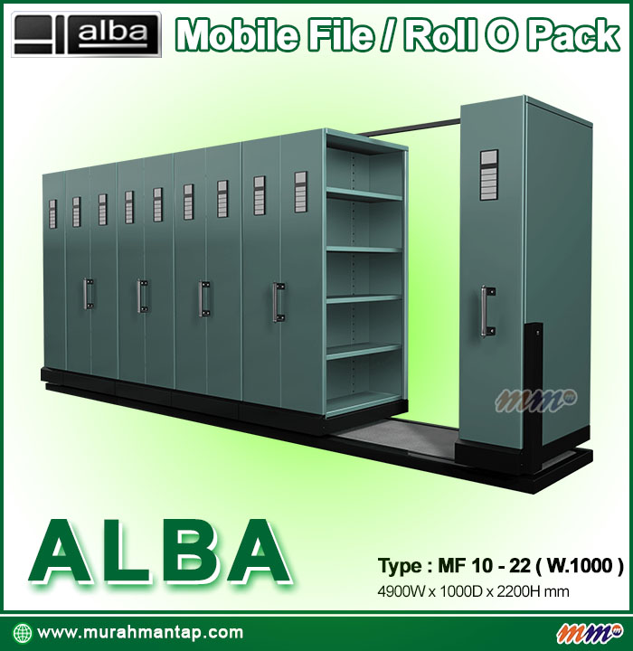 Mobile File Alba Manual 50 Compartment