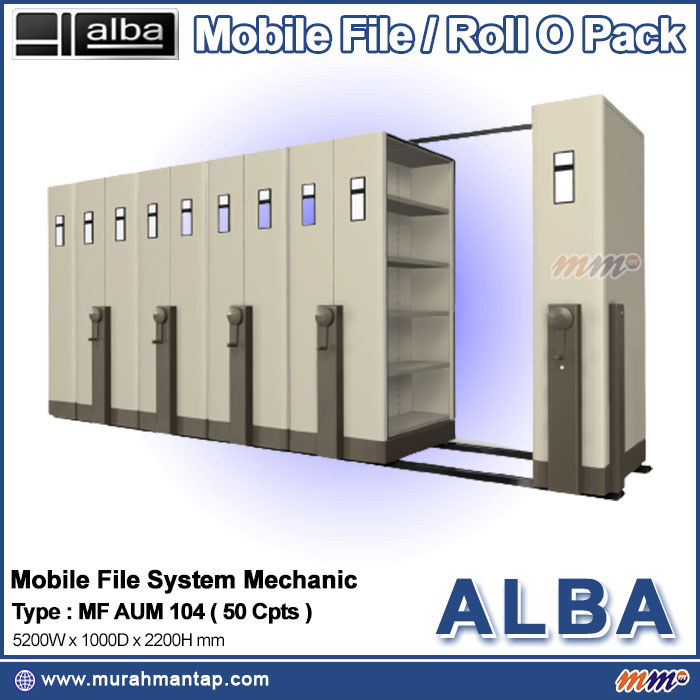 Mobile File Alba Mekanik 50 Compartment