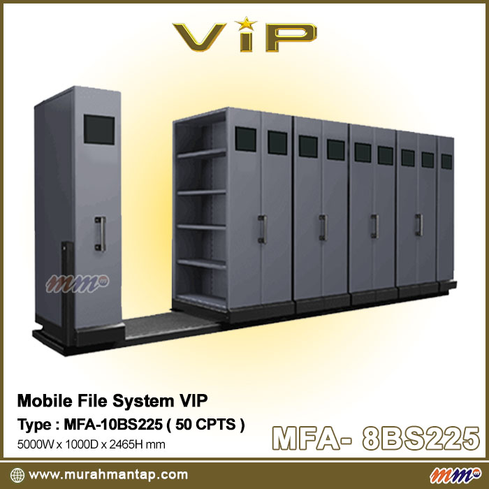 Mobile File VIP MFA-10BS225 (50 Compartment)