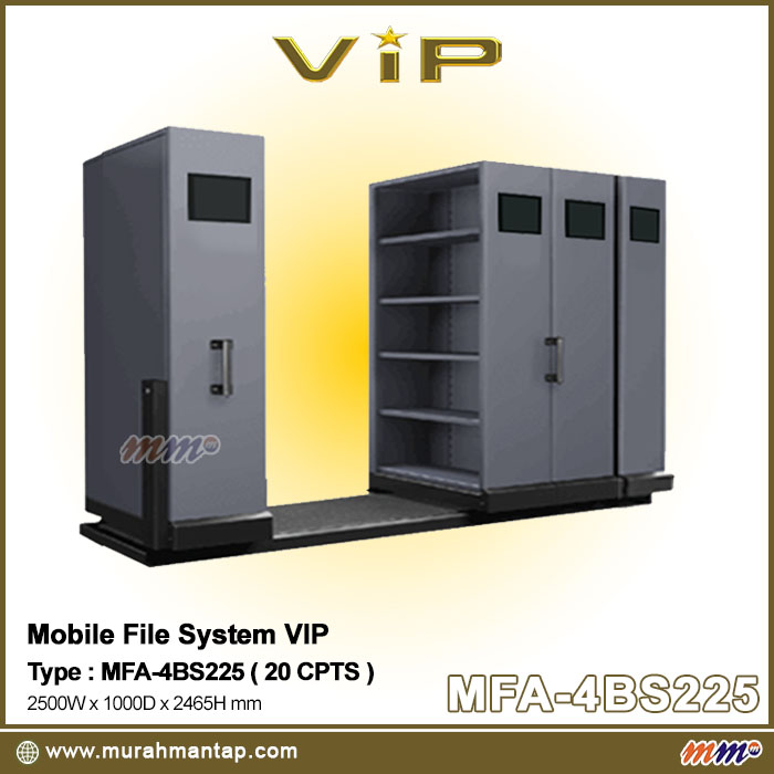 Mobile File VIP MFA-4BS225 (20 Compartment)