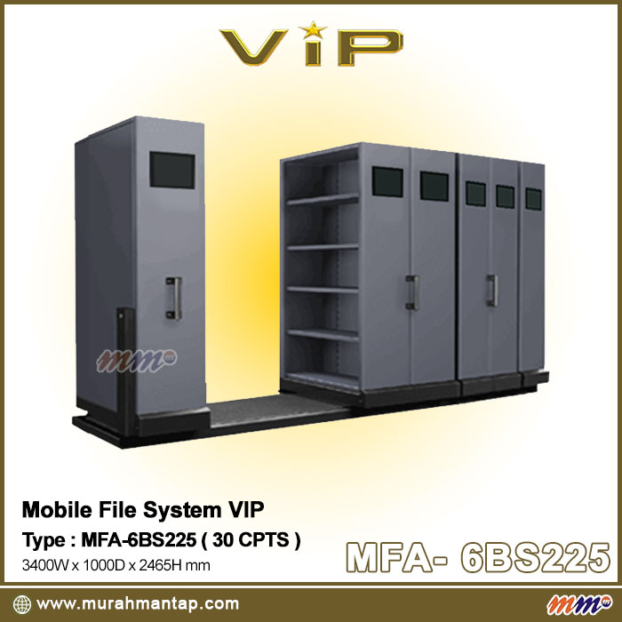 Mobile File VIP MFA-6BS225 (30 Compartment)