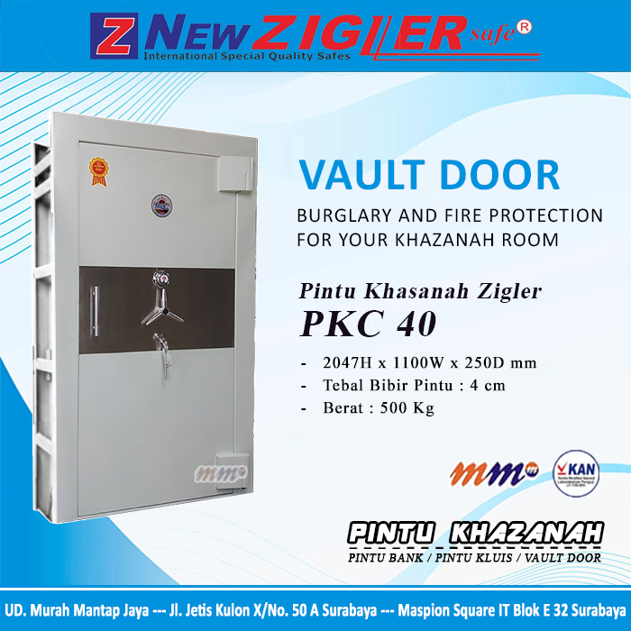 Pintu Khasanah Zigler PKC 40 MM