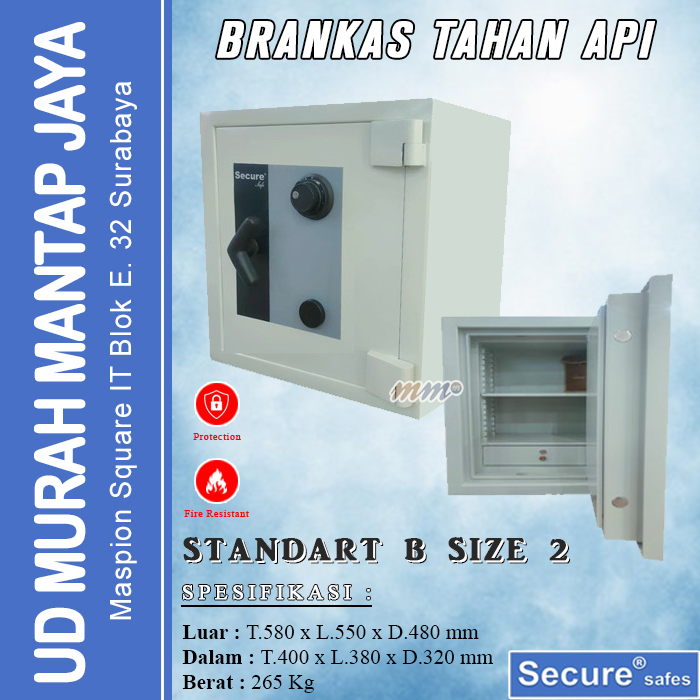 Brankas Secure Standart B Size 2