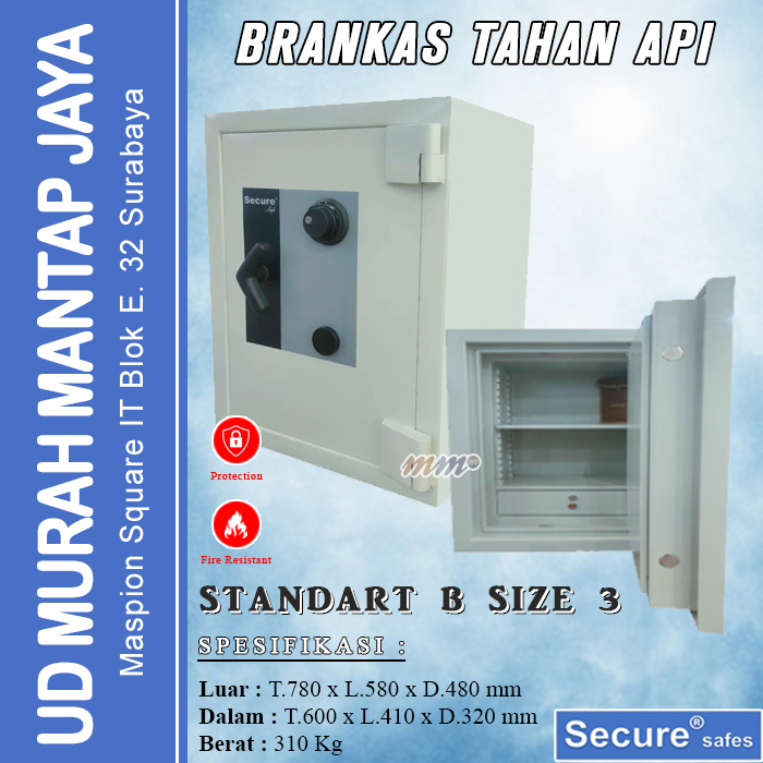 Brankas Secure Standart B Size 3