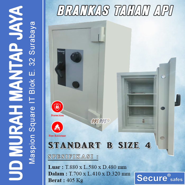 Brankas Secure Standart B Size 4