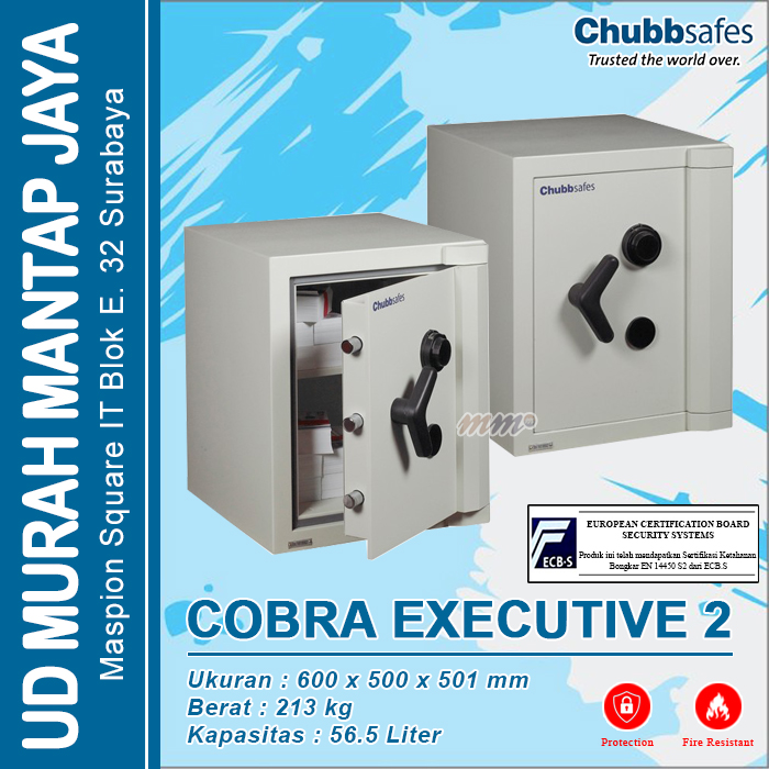 Brankas Chubbsafes Cobra Executive MK II Size 2