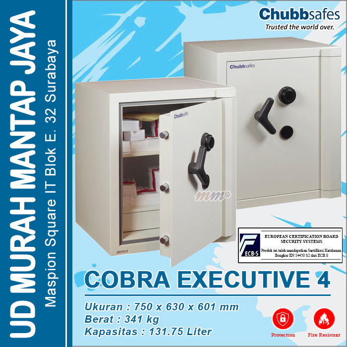 Brankas Chubbsafes Cobra Executive MK II Size 4