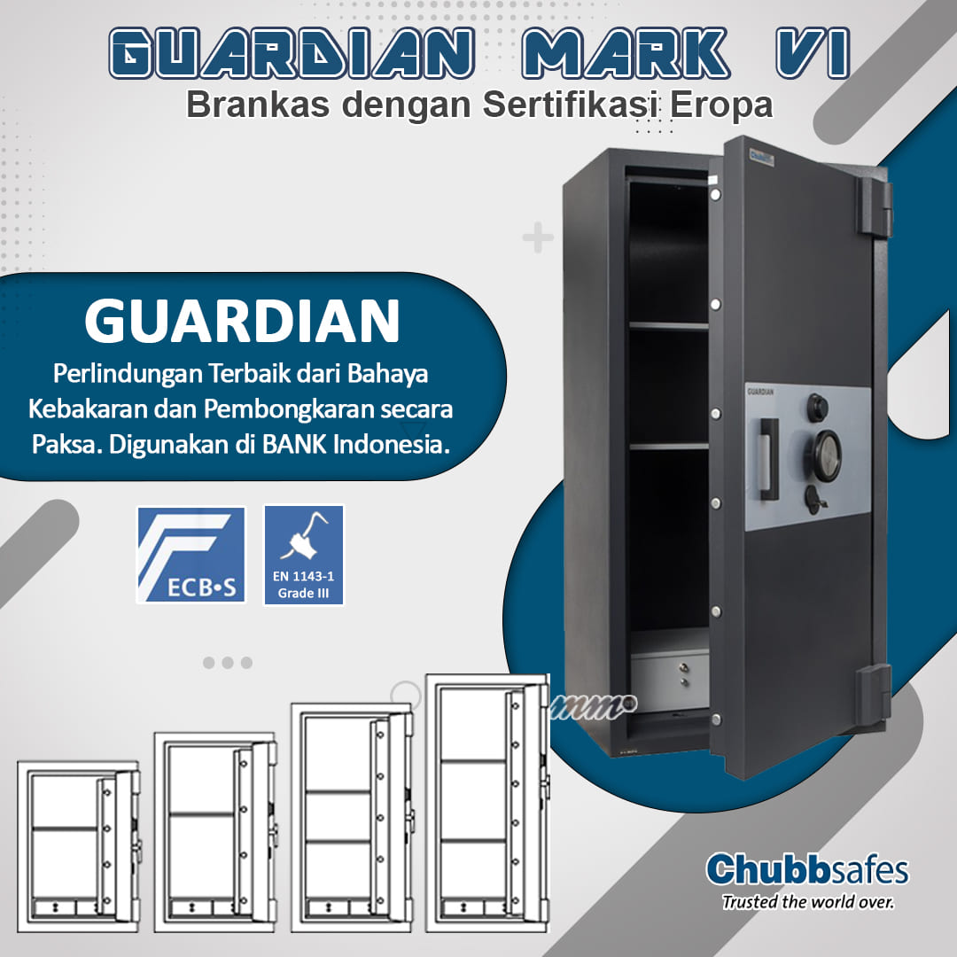 Harga Brankas Chubb Guardian 2024