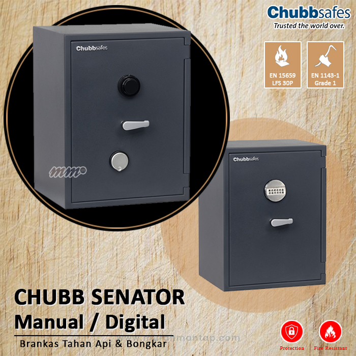 Harga Brankas Chubb Senator 2024